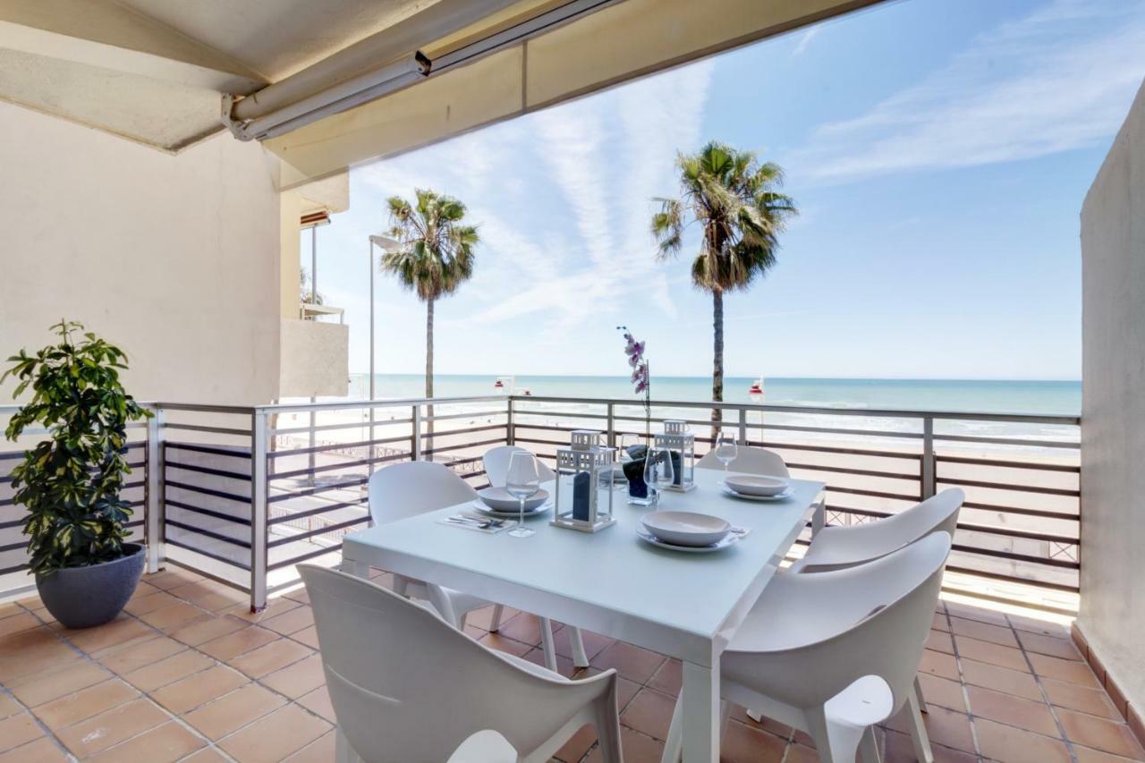 Apartamento La Terraza Del Mar Cádiz Exterior foto